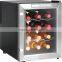 Hot Sell Horizontal portable Electric Compressor Display Wine Cooler/wine Cellar/semiconductor refrigeration