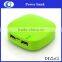 colorful power bank dual usb for smartphones