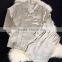 100% silk pajama with solid color for men