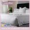 100% Cotton Hotel Bedding Sets, White Satin Stripe Hotel Linen