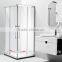 2015 frame square tempered glass shower enclosure