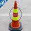 36 inches yellow red yellow color reflective traffic cone sleeve