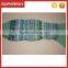 V-154 Factory cheap crochet long light green stripe warming ski socks/leg warmers