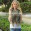 Wholesale Cheap Soft Polyester Plain Promotion Scarf With Tassel