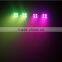 Professional Stage Light RGBW 4in1 DMX512 Disco Light with T-Bar/Carrying Bag/Stand/Footswitch