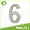 MH-0782 Stainless Steel Figure Plate Number Plate