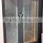 Thermal break aluminum casement window with inside louver and invisible fly screen