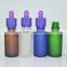 30ml Glass Dropper Bottles With Child And Tamper Resident Cap For E-liquid