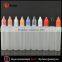 RUIJIA E liquid oil 10ml 15ml 30ml 50ml 60ml ldpe unicorn pen plastic dropper bottles with childproof and tamper evident cap                        
                                                                                Supplier's Choice