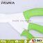 KC1308 New Design zirconia blade rubberized ABS handle 6PCS ceramic knife set with acrylic stand