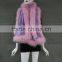 Latest Wool & Cashmere Womens Capes/Shawls With Raccoon Fur Trim
