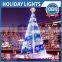 Holiday Decoration 3d Cone Tree Garland Motif Light
