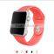 Colorful Silicone Gel Wrist Strap Band For Apple Watch 38mm or 42 mm