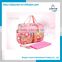 Luxury Fancy Floral Pattern Mom Diaper Tote Bag for Baby
