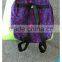 Small fashionable 600D purple child school bag OEM