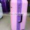 2014 new style trolley pink luggage sets