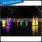 Decorative inflatable LED cone / LED light inflatable triangle pillars for outdoor event