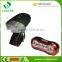 Wholesale 300 Lumens Usb Rechargeable Front Light Bike and One Tail Light Aluminum Alloy Bike Light Set