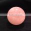 Natural Rose Crystal Ball For Ornaments Pink Crystal Stone Sphere