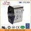 High Quality 10A 220VAC Electronic Component EMI Power Line Filter