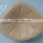 soft natural sexy concave back hot selling lightweight triangle breasts forms for mastectomy women sports and swimming
