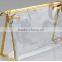 Clear Vinyl Pvc Cosmetic Packaging Handle Bag Sewing From China Manufacturer
