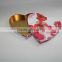 Heart shaped luxury jewellery gift packaging paper box