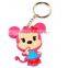 Free samples soft pvc cartoon key chain for sale