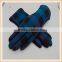 Thinsulated Separated FIve Fingers Great Checkered Handmade Ladies Gloves Wholesale