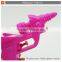 Cheap water gun plastic toy spray gun with candy toy tube