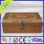 wooden watch box with hinge