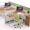 Melamine laminated series modular office workstation