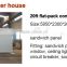 CANAM-2016 Double story modern prefab house for living/villa gate