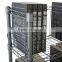 RH-HZM45-09016 four layers metal wire shelf Wire shelving rack book shelf 900*450*1600mm commodity shelf book rack