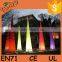 hot sale wedding stage decoration inflatable light column with LED / inflatable led pillar light for sale