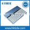 for android tablet keyboard ultra slim 10.1 aluminum cover with bluetooth 3.0