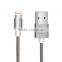 Factory Wholesale Pink Nylon Braid MFI certified Cable for iphone