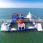 Hot selling giant inflatable water park aqua arena for water sport