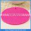 Non-stick promotional silicone cup mat