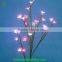 China supplier wholesale lighted artificial flower led tree light