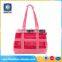 Customized tote handle shopping fashion pet carry bag