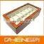 Guangzhou factory custom made-in-china wooden rectangle watch boxes for VIP gift (ZDS-SJF109)