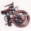 Small wheel folding bicycle bicyclelying