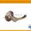 D829 bathroom heavy duty handle tubular knob door lever set lock
