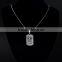 Wholesale stainless steel necklace 12 zodiac pendant necklace horoscopes fashion necklace
