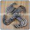 Lightweight outdoor fishing tools stainless steel silver bulk fishing hooks 1000