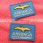 Customized diving uniform rubber patch,clothes PVC rubber label