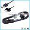Super Flexible Flat Retractable Female Type C USB To Male RCA Cable For Samsung Galaxy Tab P1000 P1010