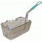 stainless steel frying basket/kitchen cooking basket