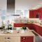kitchen cabinet liners, Elegant red high gloss kitchen cabinet